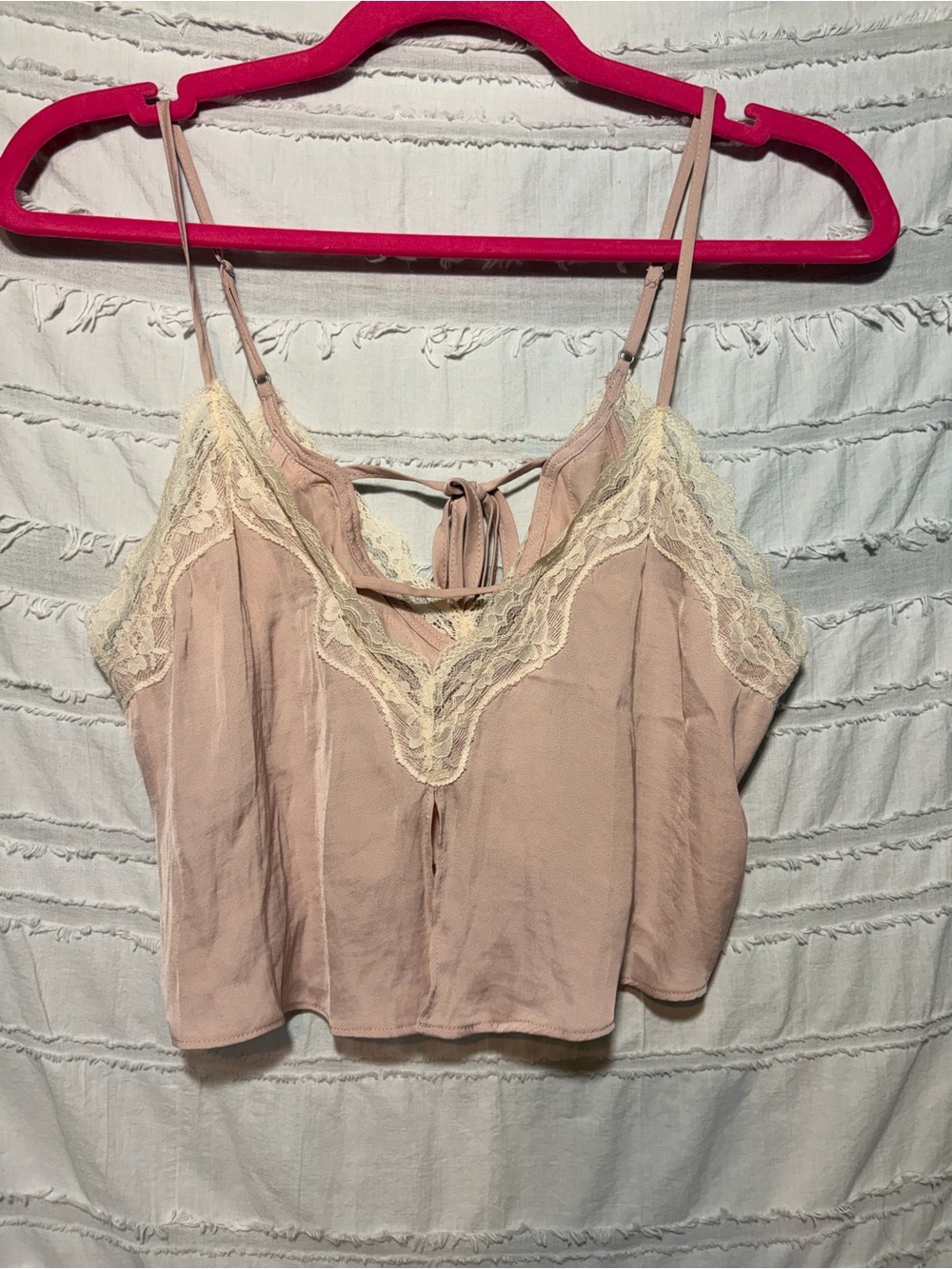Out From Under Juliette Lacy Cropped Camisole